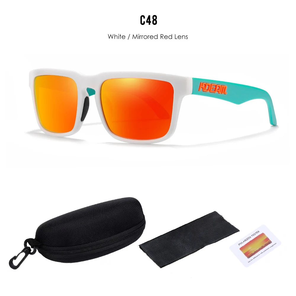 2025 neue Kdeam Original Marke Design Polarisierte Sonnenbrille für Frauen Männer Mode Unisex Trendy Outdoor Brillen Für Paar 4