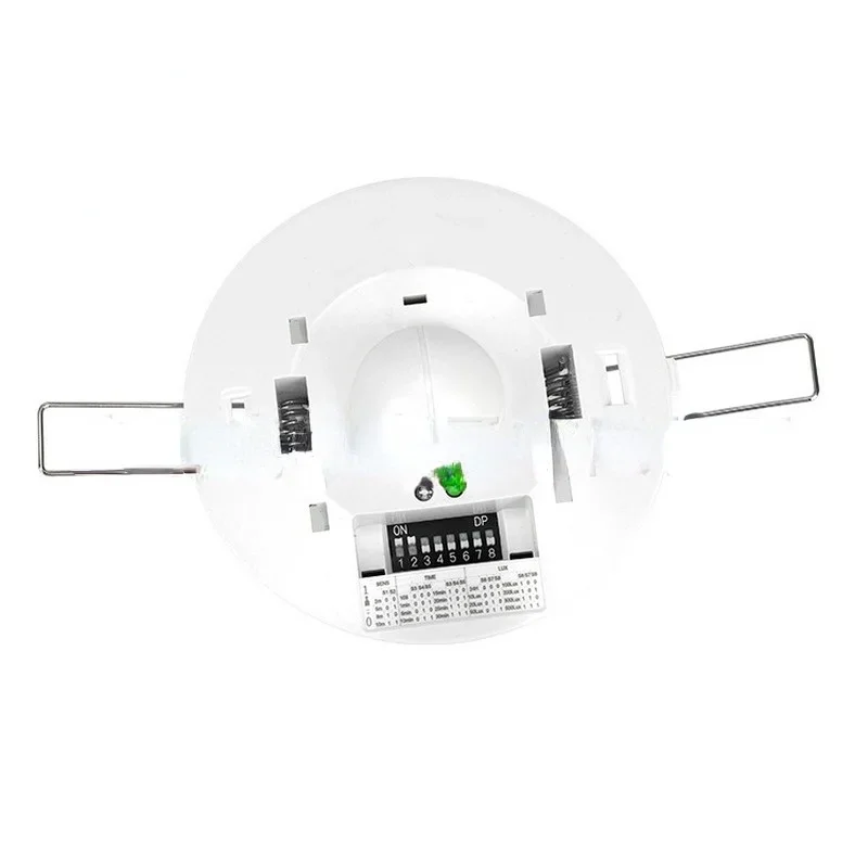 110-240V Microwave Motion Detector Light Switch Ceiling Recessed Adjustable Induction Switch Ceiling Motion Sensor