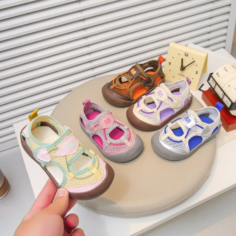 

Children Barefoot Sneakers for Baby Girls Boys Casual Shoes Breathable Mesh Kids Toddler Shoes Anti Slip Soft Sole Infant Shoes