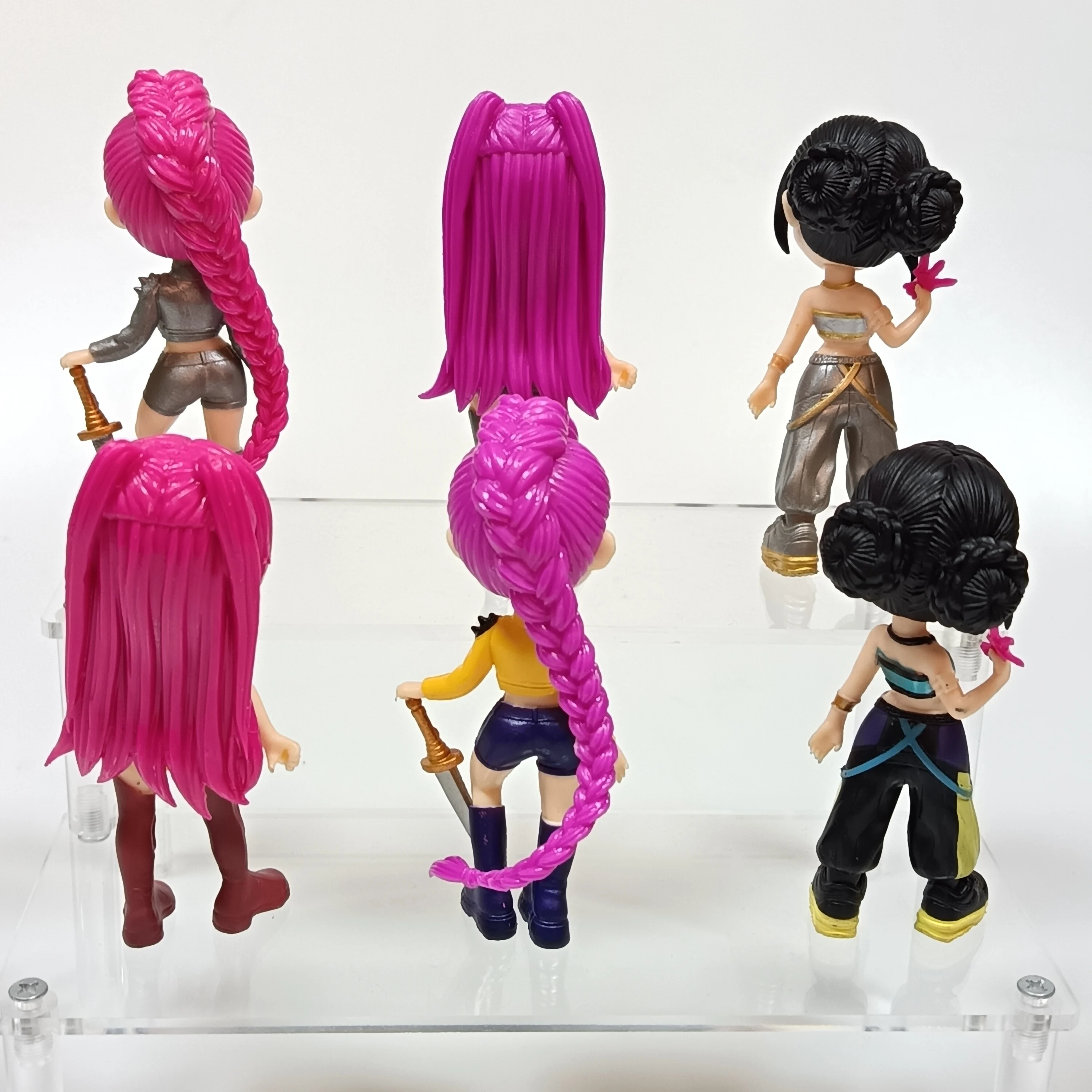 โมเดลแฮนด์เมด Monster Hunt สไตล์เคป๊อป กล่องสุ่ม ของเล่นตุ๊กตาตกแต่งโต๊ะทำงาน ของขวัญเทศกาลสุดฮิต