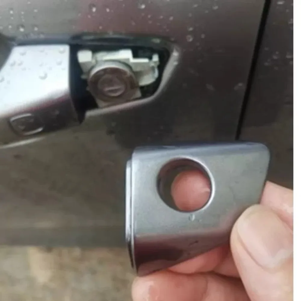 Door Exterior Handle Key Lock Cylinder Decorative Case Cover For BYD Qin Plus EV Destroyer