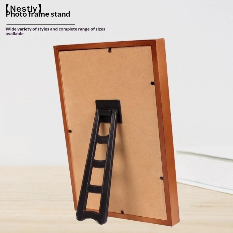 10Pcs Photo Frame Stand Adjustable Angle Adhesive Backing Photo Display Stand Bracket Back Leg Foot For Photo Photography〔Nest〕