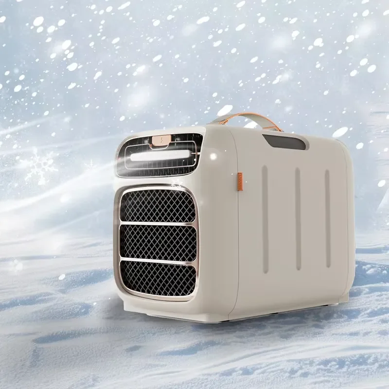 Portable Mini AC Unit for 110V 220V AC Battery Operated Mobile Air Conditioner for Household Car Use 11899 BTU h Variable