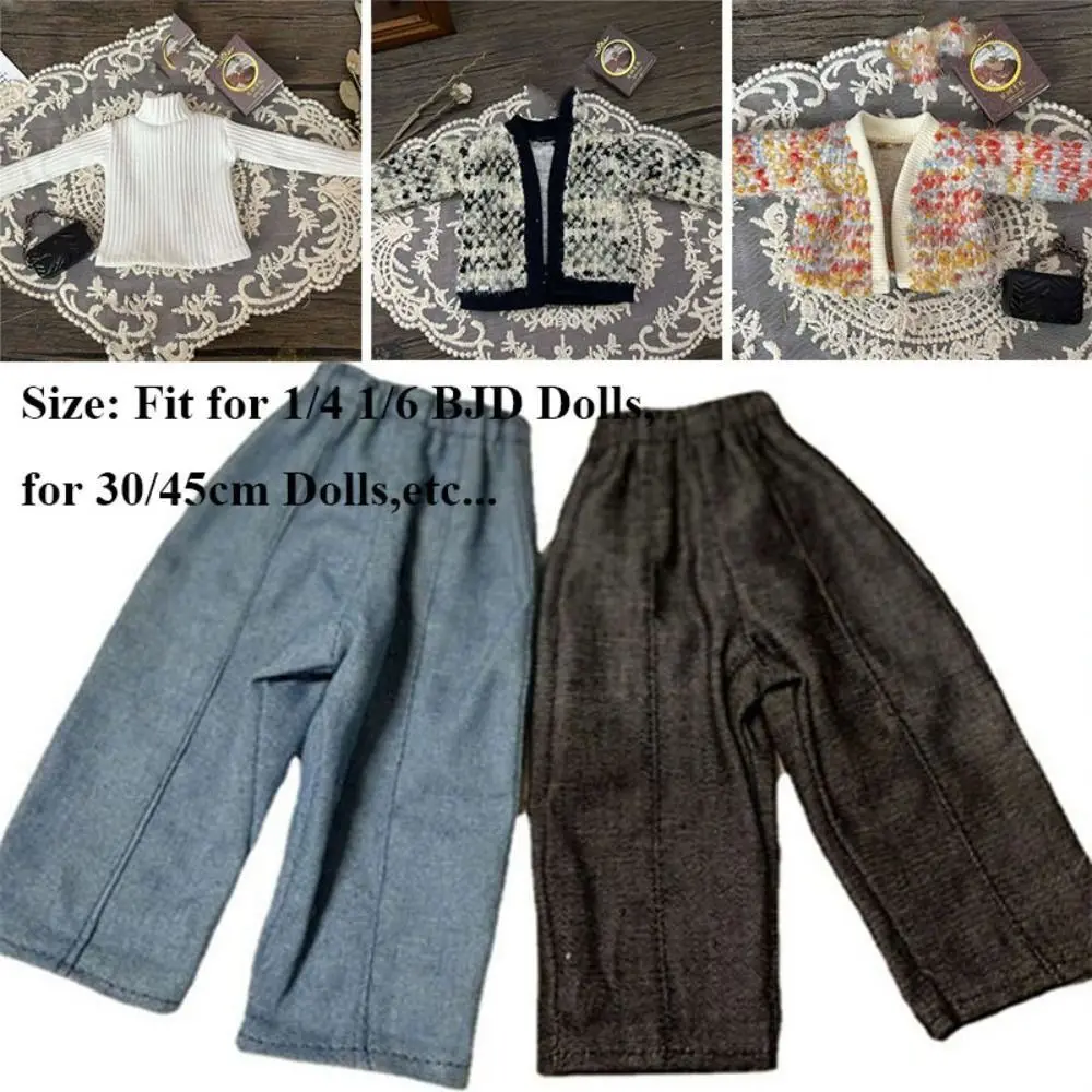 カジュアルウェアニットカーディガントップスエレガントなかわいい人形コートセーター DIY アクセサリーミニ 1/4 1/6 BJD 30/45 センチメートル人形