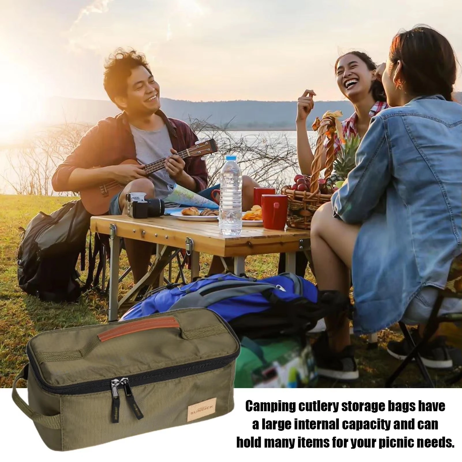 Insulated Camping Cutlery Stor - đánh giá và giá Outdoor Camping Utensils