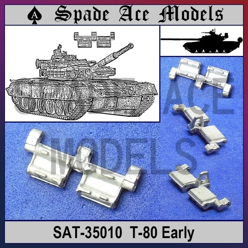 Spade Ace Models SAT-35010 1/35 Scale Russian T-80 Early Type Metal Track