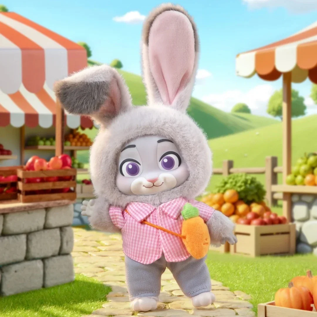 Zootopia Growth Journey Series слепая коробка виниловая кукла милый Ник Джуди фигурка аниме кулон коллекция модель игрушки подарки Kawaii