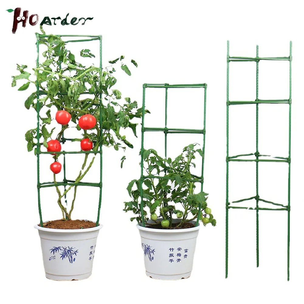 

1 Pack Tomato Cage 3.9 Feet, Plant Support Cage Assembled Tomato Garden Cages Stakes Vegetable Support Trellis