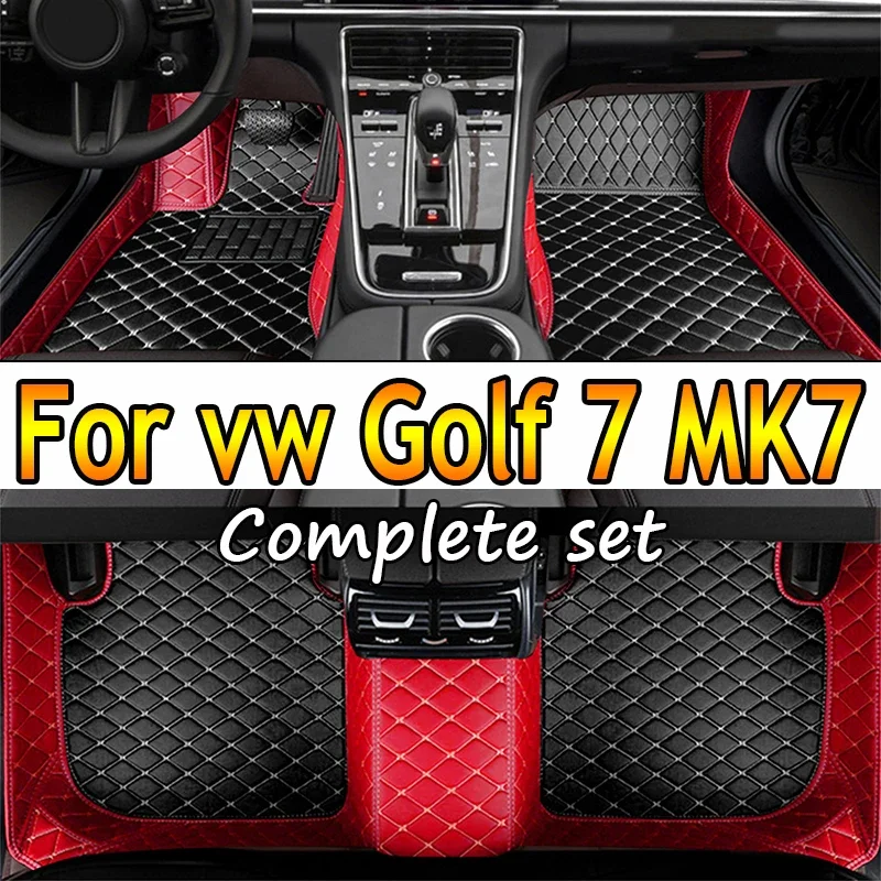 

Car Floor Mats For Volkswagen vw Golf 7 MK7 2020 2019 2018 2017 2016 2015 2014 2013 Auto Interior Styling Protect Covers Carpets