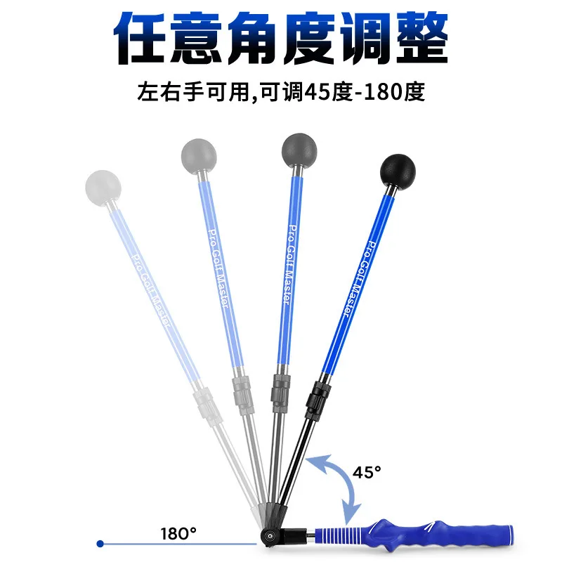 Golf folding swing correction practitioner adjustable length angle beginner trainer hot-selling