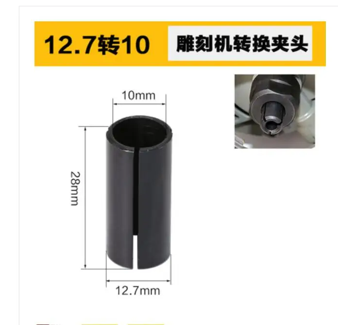Router chuck Collet Cone nut for HITACHI BOSCH DeWALT Hilti Makita WORX METAB 6mm 8mm 10mm 12mm 12.7mm 1/2\