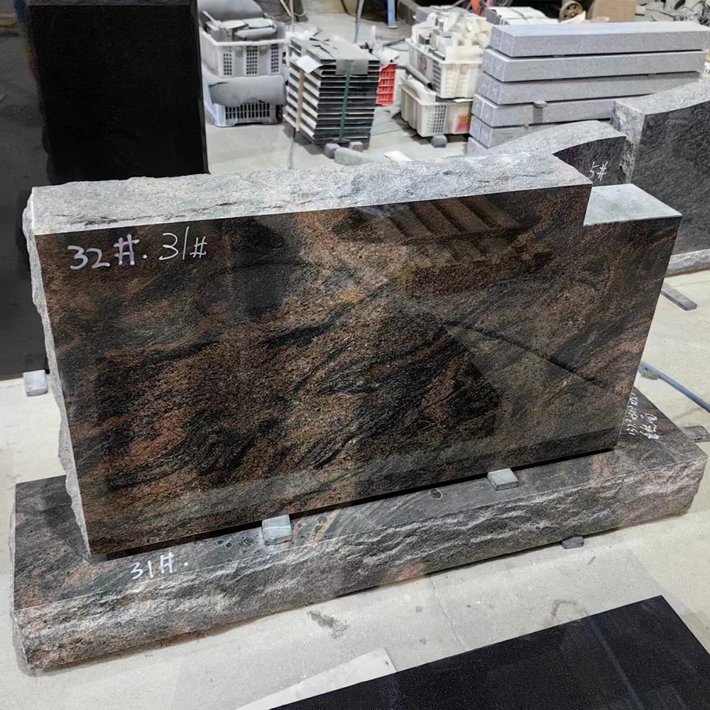 سعر التخصيص أحجار الرأس الجنازة الكبيرة شواهد القبور تذكاري مقبرة الجرانيت مذكرات الرخام شواهد القبور