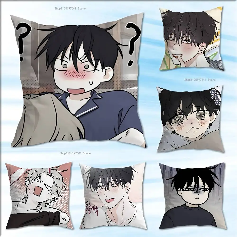 

Low T-Tide in T-Twilight Euihyun Pillow Case cute toon anime peripheralsBedroom Sofa Decorative Cushion Cover Soft Cushion Cover