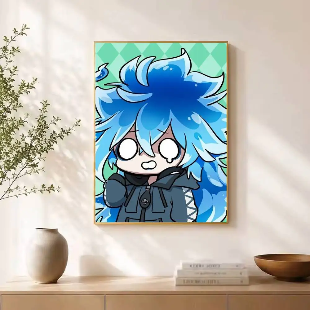 Wonderland Game I-Idia Shroud Poster High Quality Dorm Living Room Aesthetic Wall Decoration Painting Stickers Gift