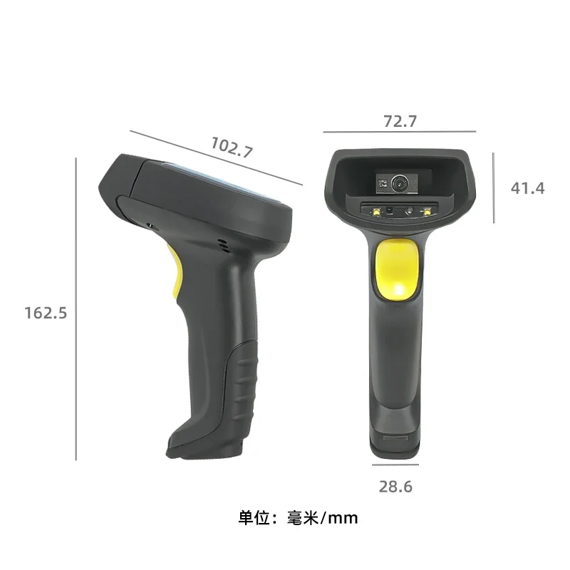 XT6201GHD Datamatrix DPM ID Card Reader, Handheld Passaporte Barcode Reader, MRZ OCR, automático