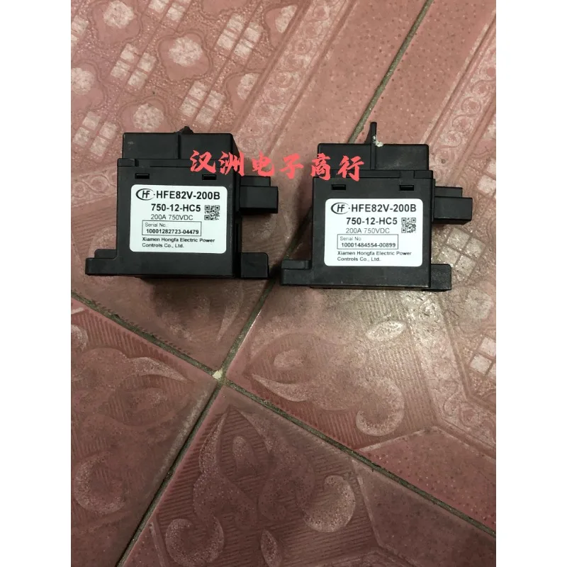

HFE82V-200B 750-12-HC5 New Energy Vehicle HVDC Contactor 200A 750V