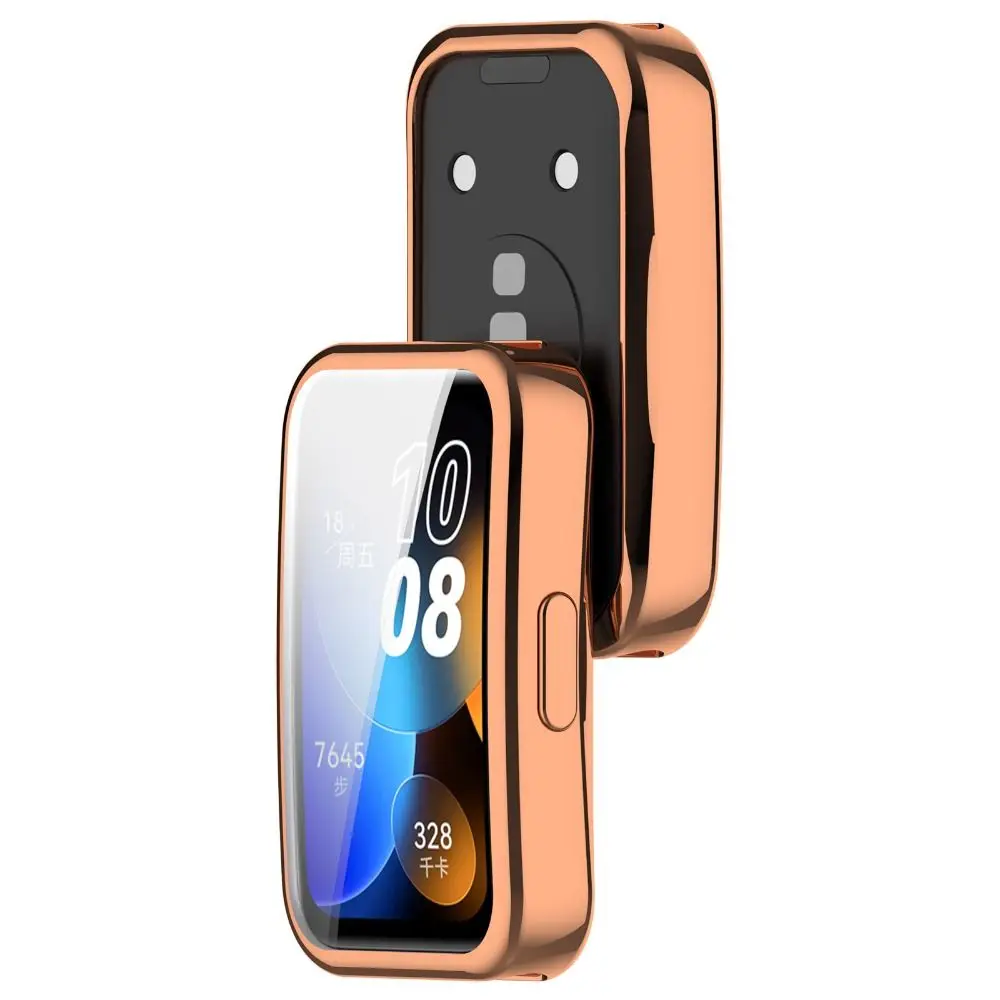 Soft TPU Protective Cover Full Cover Anti-Scratch Screen Protector Accessories Smart Watch Case Shell for Huawei Band 9 8