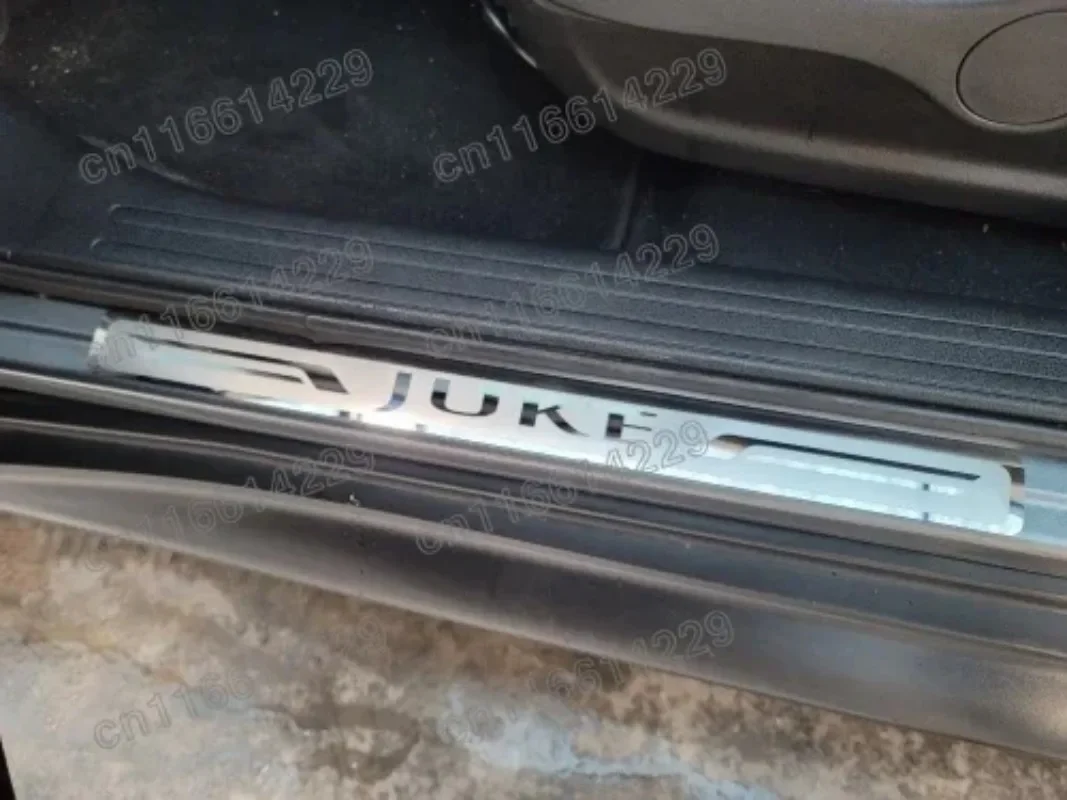 

for Nissan JUKE 2010 2011 2012 2013 2014 2015 2016 2017 2018 2019 2020 Car Door Sill Scuff Plate Cover Trim Car Accessories