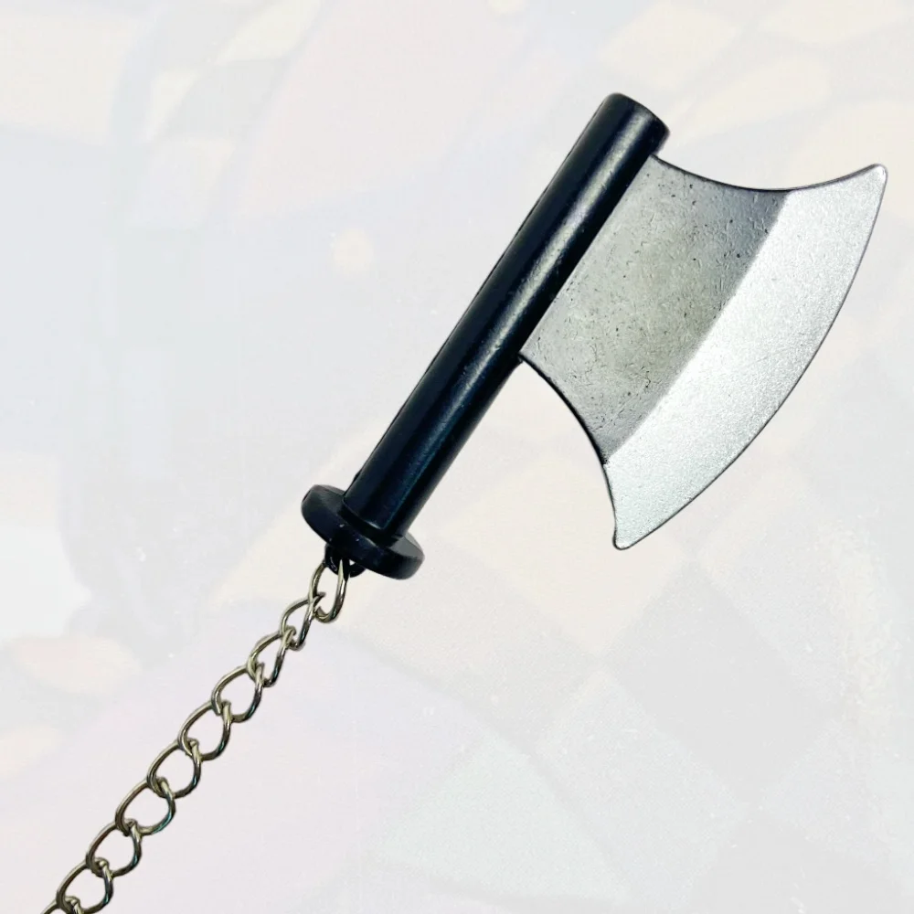 11.2 polegada demon slayer himejima gyomei metal katana espada sabre original samurai sabre ninja faca cosplay acessórios prop brinquedo