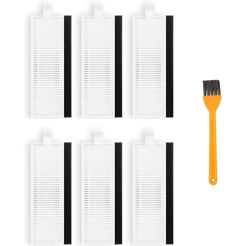 Filter Hepa plastik hitam-putih untuk Tikom G8000, G8000 Pro untuk Honiture G20, untuk vakum Robot Laresar Evol 3 Robot