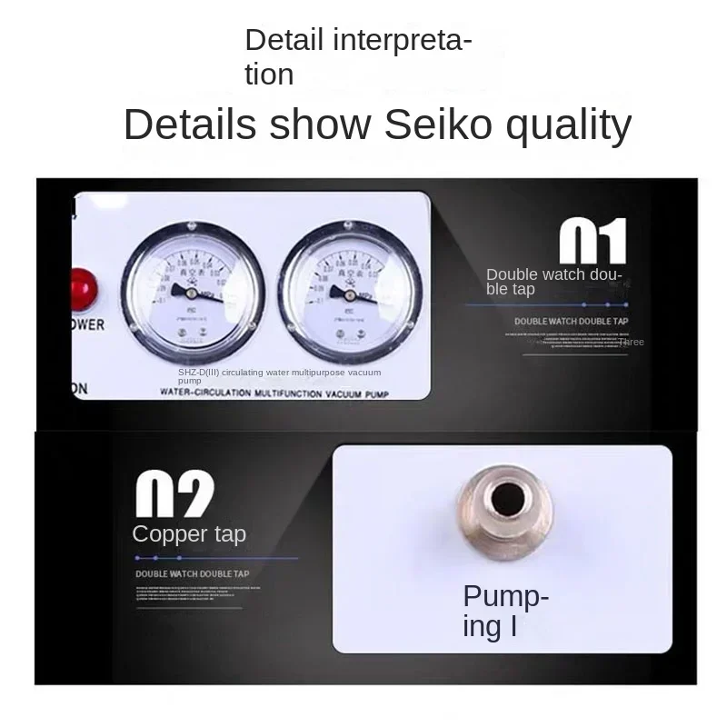 Best Seller First Cross Border Goods Anticorrosion Circulating Water Vacuum Pump Vacuum Distillation Multipurpose Chemical Phar