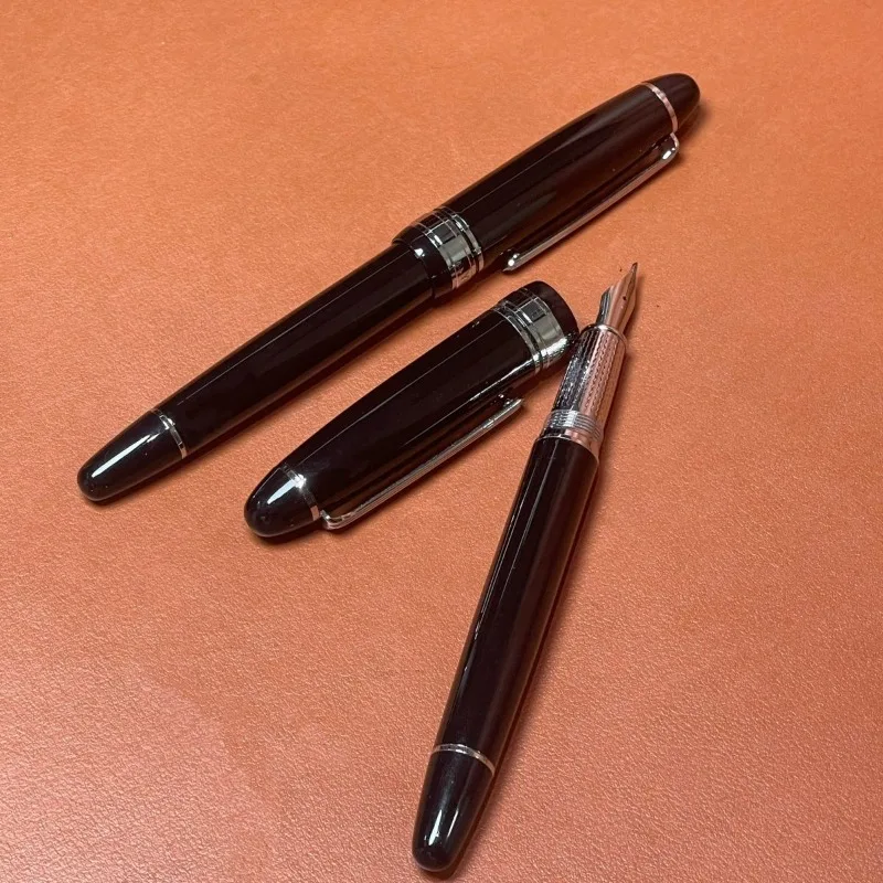 

Роскошная металлическая перьевая ручка F 0,5 мм, высококачественная деловая ручка с длинным лезвием для офисной практики, ручка для каллиграфии, простая, гладкая, с острыми краями