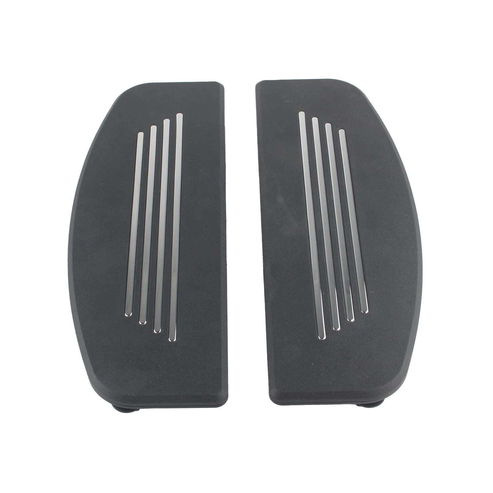 Motorcycle Rider Footboard Kit For Touring Electra Glide Classic Front Rider Insert Footboards 5