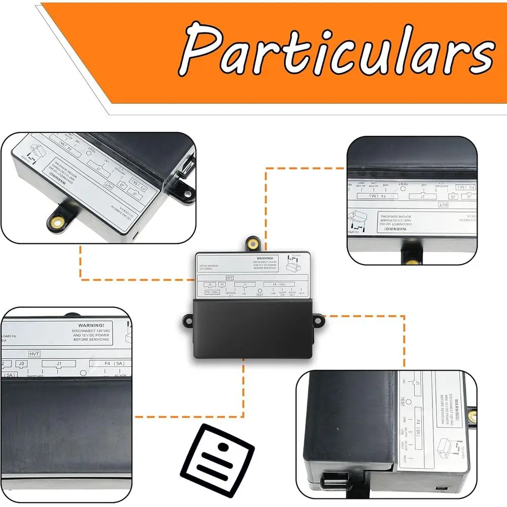 RV Refrigerator Power Supply Circuit Board Compatible for Dometic RV DMR702/RM1350/RM3762/RM3962 Model Refrigerator, Replace# 38