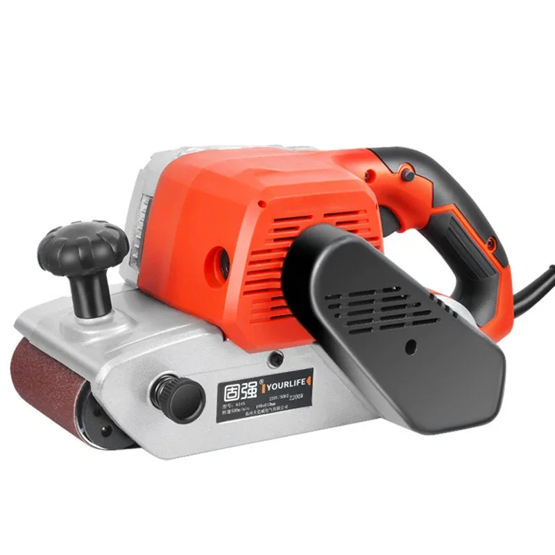

Handheld Belt Sander for Wood Furniture Putty Polishing Portable Sanding Machine Tool