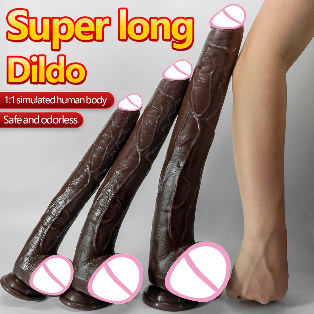 Super Long Huge Long Dildo Big Dildo Vaginal Anal Dilator Sex Toys For Women/ Men Anal Plug Faloimetor For Women Sex shop