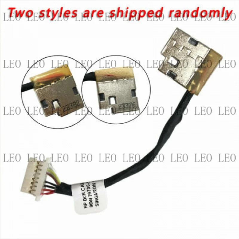 SS DC in Jack Charging Port Connector wire Cable For HP 14-dq0040nr L22528-001