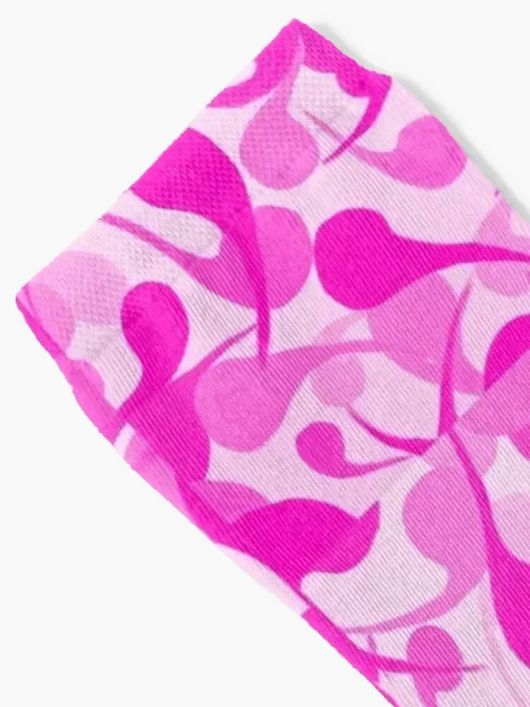 Pink Comma's Socks Hiking boots Christmas happy tennis Designer Man Socks Women's