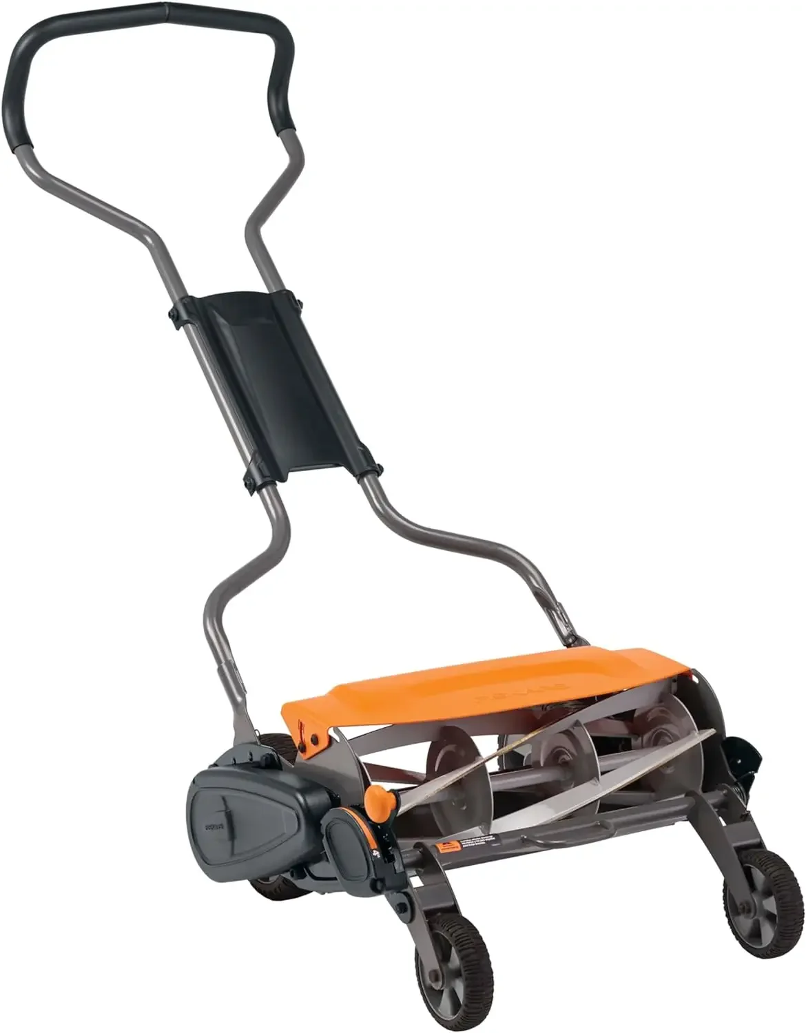 

Fiskars StaySharp Max Reel Push Lawn Mower - 18" Cut Width - Eco-Friendly Cordless Grass Trimmer - Manual Push Mower Black