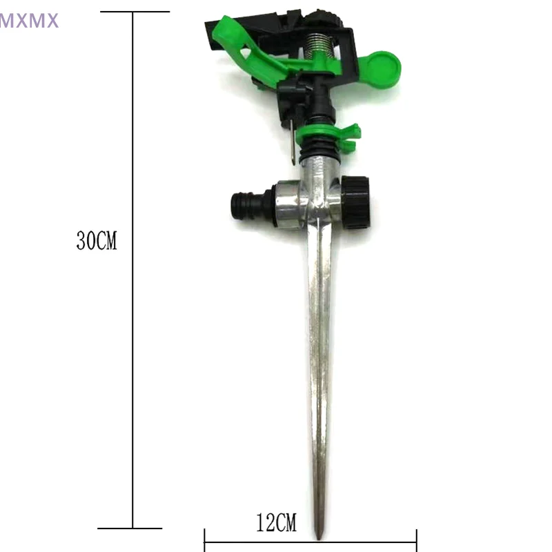 1/2 "Irrigatore a bilanciere Ugello a bilanciere regolabile da 360 gradi Giardino Prato Materassino Serra Irrigazione Strumento di irrigazione