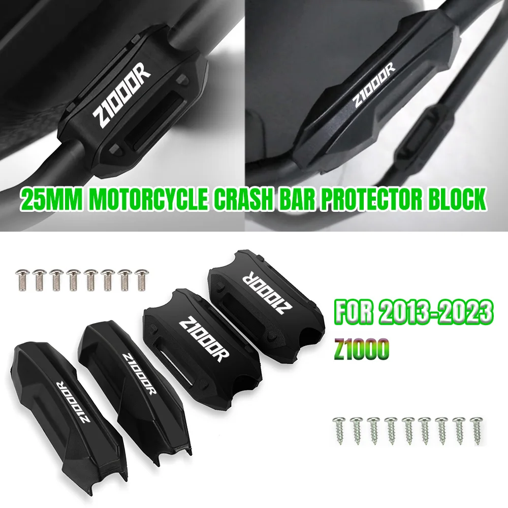 

Motorcycle Bumper Engine Guard 25MM Protection Block Crash Bar Decorative FOR KAWASAKI Z1000 2013-2023 2022 2021 2020 2019 2018