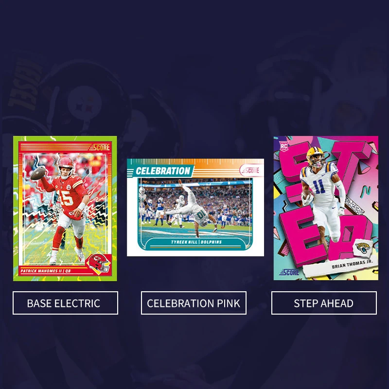 

Коллекционный набор Panini Score Football Blaster Box 2024 - Коллекционные карточки звезд футбола - Футбольные коллекционные карточки - Спортивные коллекционные предметы