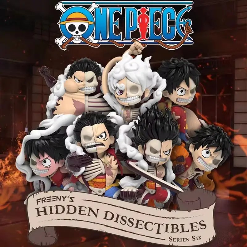 Hot New One Piece Luffy Hidden Dissectiples Series Toy Full Gear Luffy Definitive Doll Pvc Desktop Model Decoration Holiday Gift