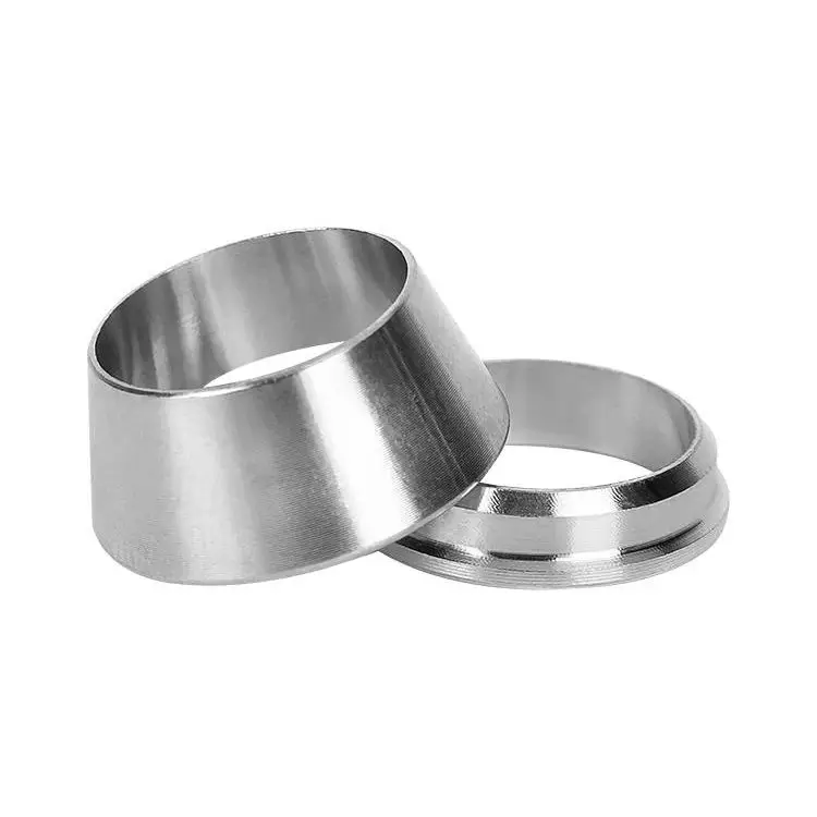 1/8" 1/4" 3/8" 1/2" 3/4" 1" 2 3 4 5 6 8 10 12 14 15 16-25 mm Doppelhülse 304 316 Edelstahl-Kompressionsverbinder – Detail 2