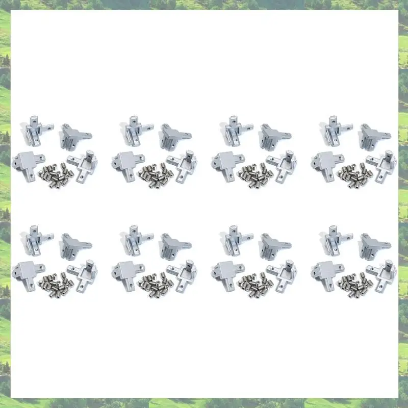 

A59Z-32Pc 2020 Series 3 Way End Corner Bracket Connector For European Standard 6Mm T Slot 20X20mm Aluminum Extrusion Profile