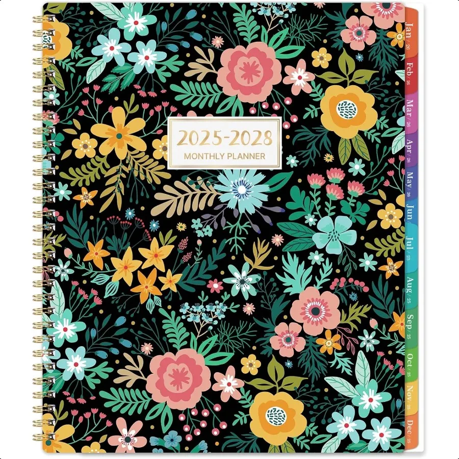 

20252028 Monthly Planner Calendar 3 Year Monthly Planner 20252028 Jul.2025 Jun.2028 36 Monthly Calendar Planner Colorful Tabs 9
