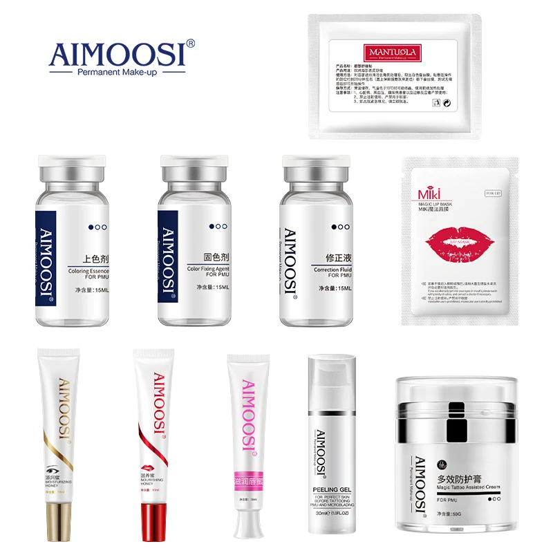 Aimoosi Tattoo Bijgestaan Reparatie Crème Microblading Permanente Make-Up Anti-Inflammatoire Reiniging Tattoo Verwijdering Tattoo Verbruiksartikelen