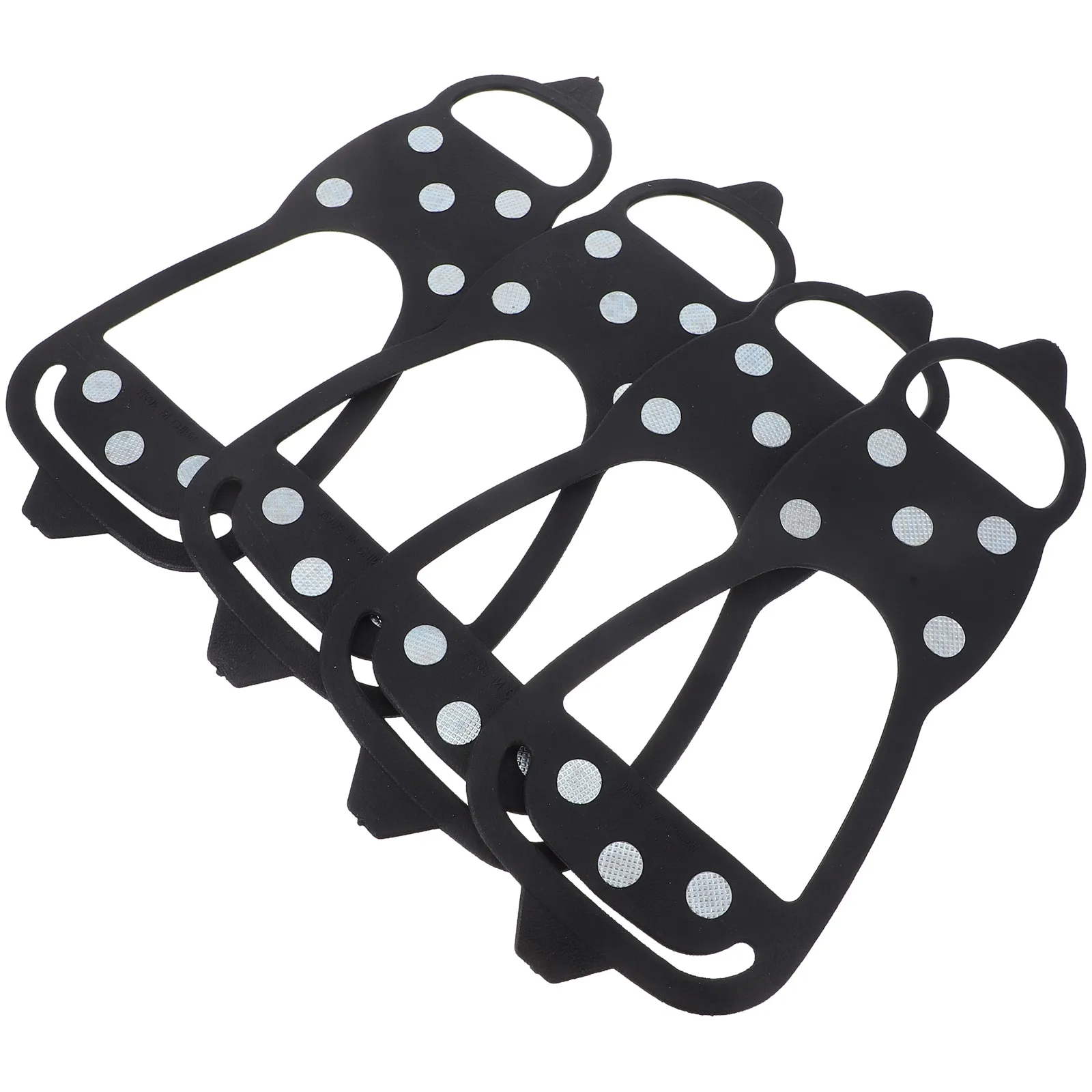 

2 Pcs Anti-skid Spikes Crampons for Mountain Shoes Boots Non-slip Pe Snow Cover