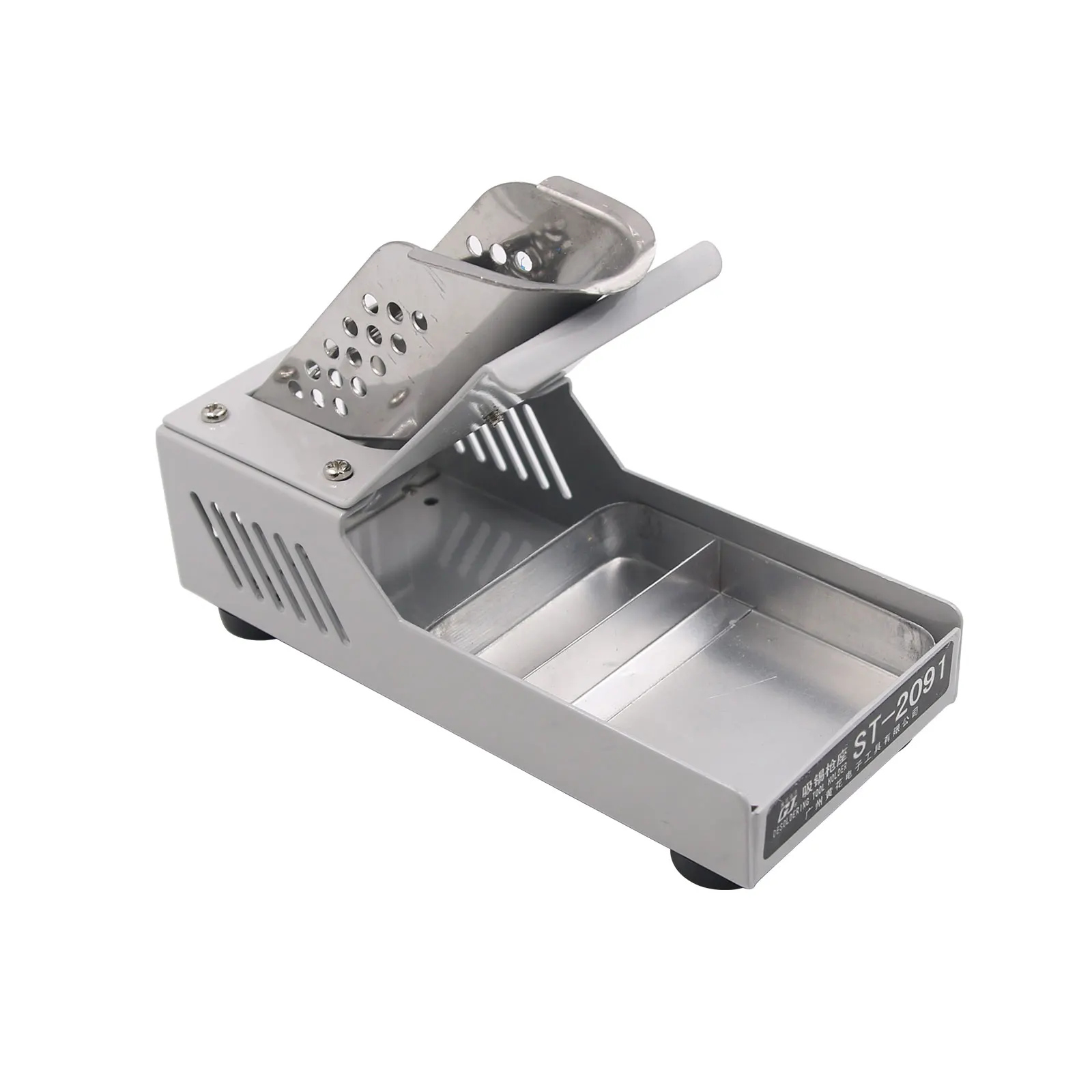 HotPN-998 220V 80W Heating Core Electric Desoldering Gun Double-Pump Desoldering Vacuum Gun Tin Suction Gun