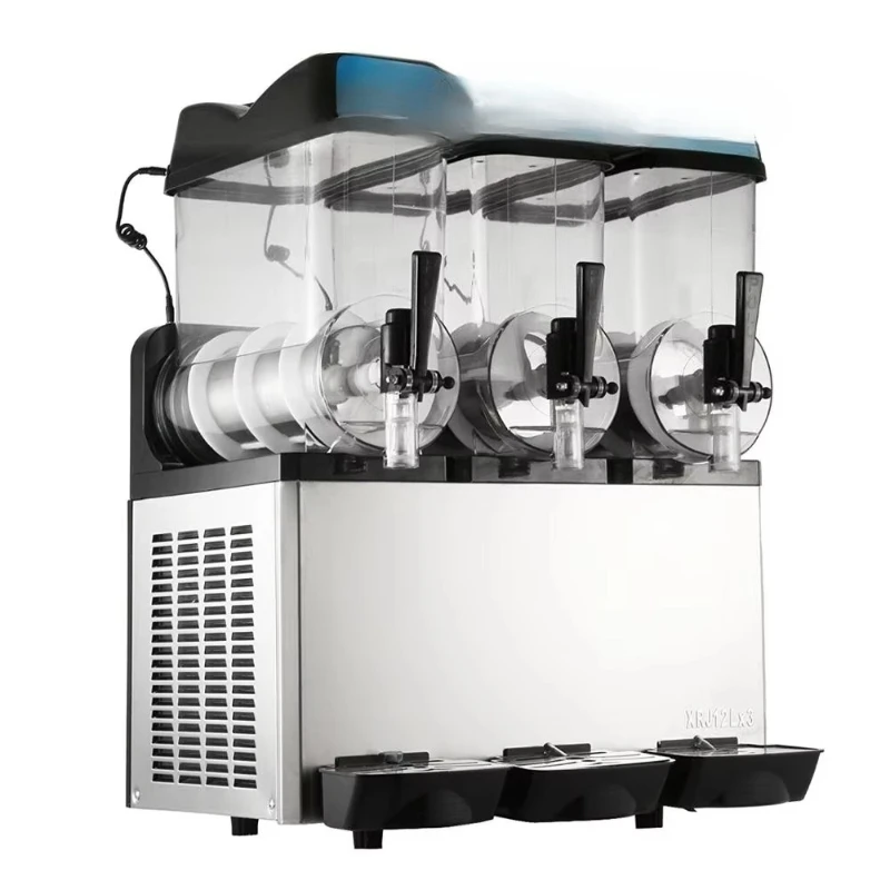 

New design 3 tank slush machine used in shopping mall