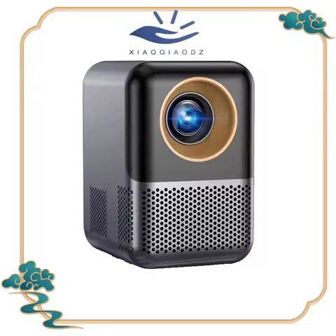 1080P Native Projector Smart Home Theater Mini Portable LED 4K 8K Android Outdoor Video Game Mobile Pocket Phone Cinema Wifi BT