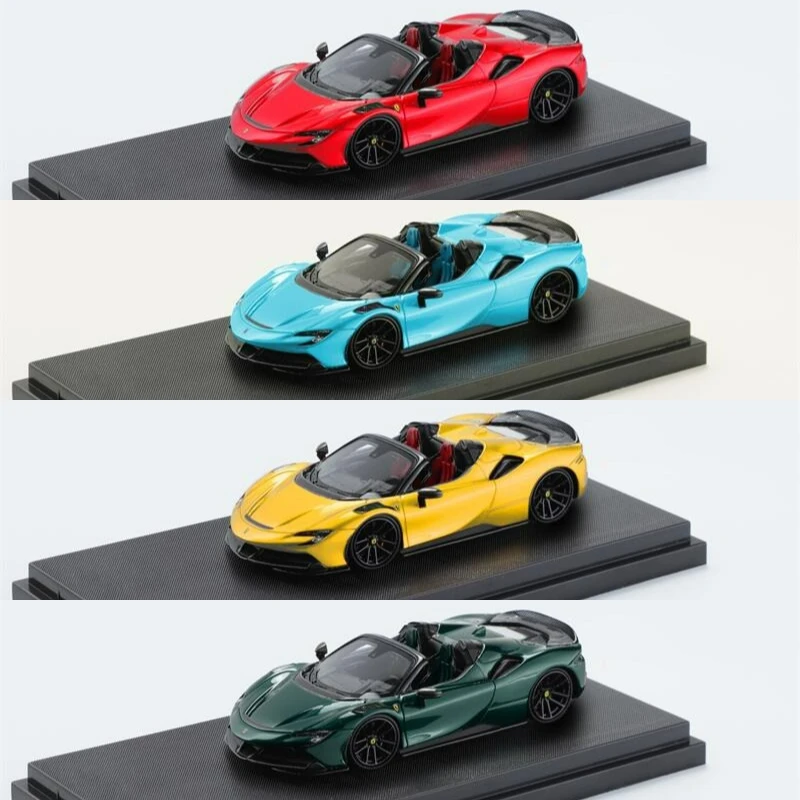 

**Pre-Order** miniDREAM 1:64 SF90 Spider Novitec Modified hybrid convertible supercar Diecast Model Car