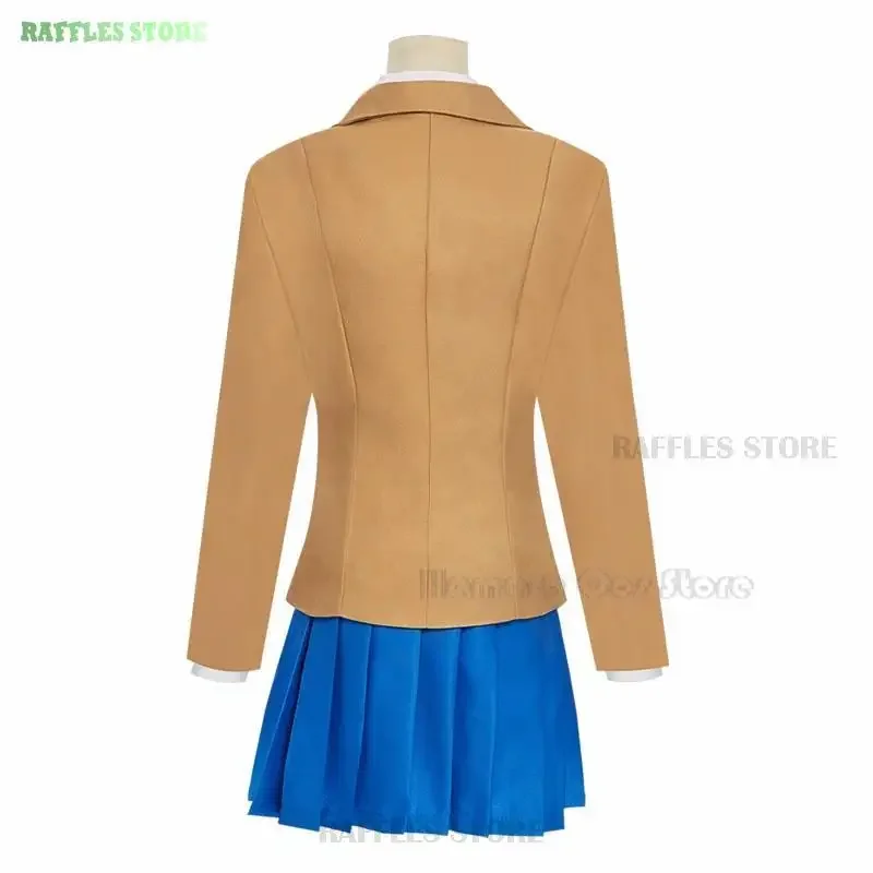 Monika Sayori Yuri Natsuki costumi Cosplay Doki Doki letteratura Club gioco di Halloween Anime Cosplay donne vestono JK uniforme scolastica