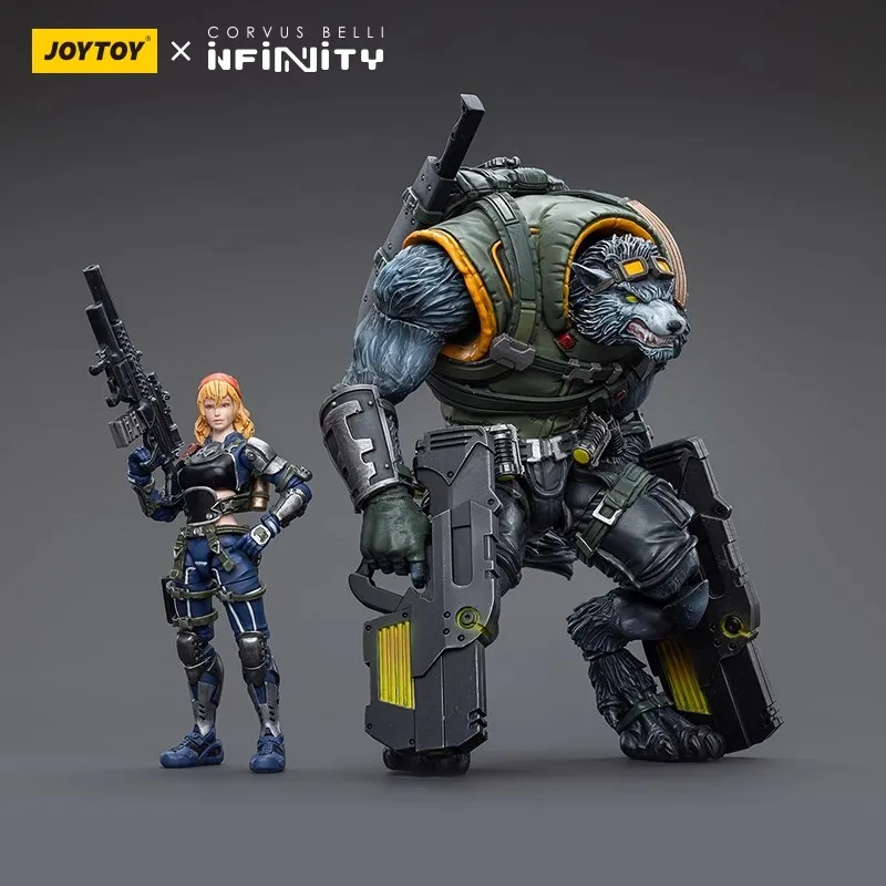 18CM JOYTOY Mecha Infinity 1/18 Action Figures Anime Ariadna Equipe Mirage-5 Collection Model Decoration Toys birthday Gifts