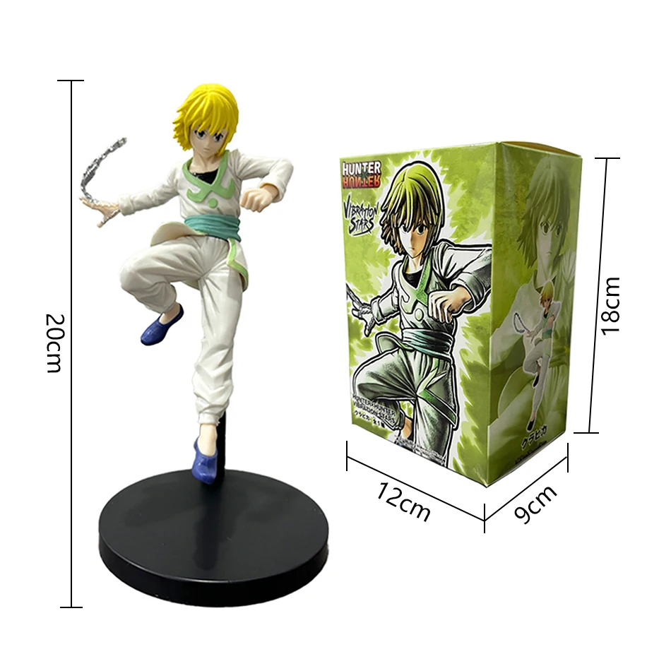 15-23cm Hunter x Hunter Chrollo Lucilfer Anime Figure Hisoka  Action Figure Killua Zoldyck Kurapika Figurine Collectible Model T