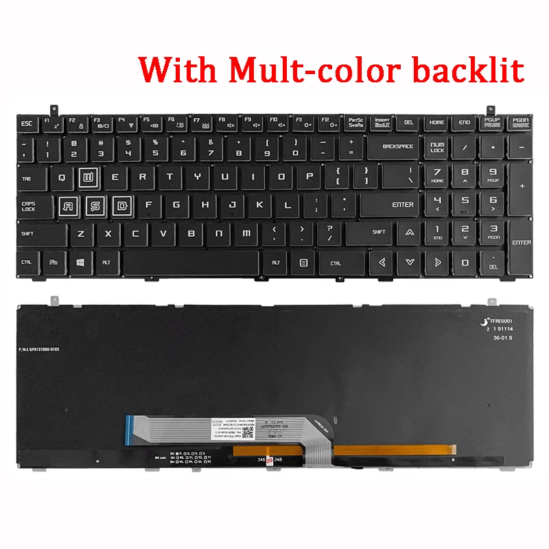 

Новая оригинальная клавиатура для ноутбука MACHENIKE T90 PLUS F117-FP FPR26 FPR37 BP26 FPR36 FPG65T